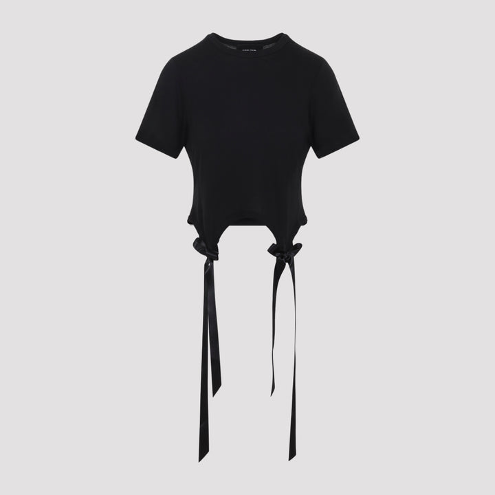 Simone Rocha T-shirts - Black | e1c50852ee1d6b9b7f58ac597c029e5b2da59d21