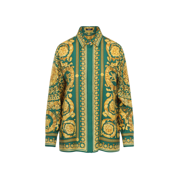 Versace Shirts - Green | 627c31f52128717616d0b91b4eac96e11dd54a01