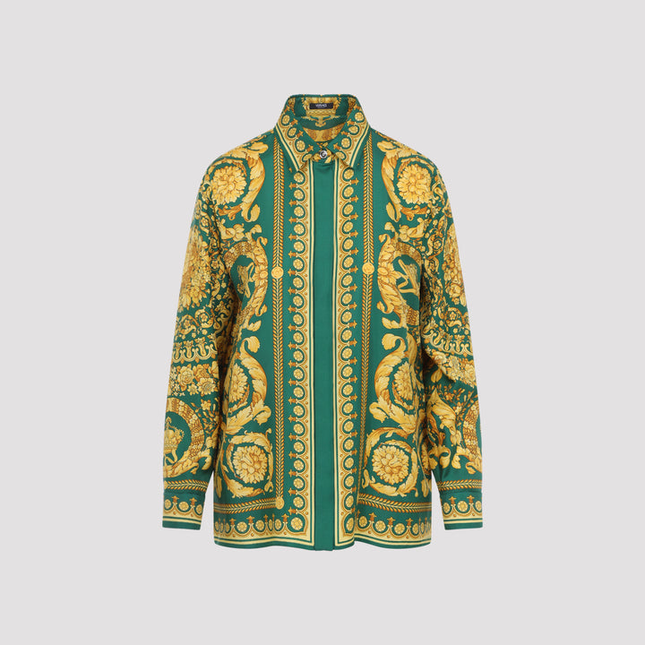 Versace Shirts - Green | fc45fa5a2c24036aaab5cf059185996320ead576