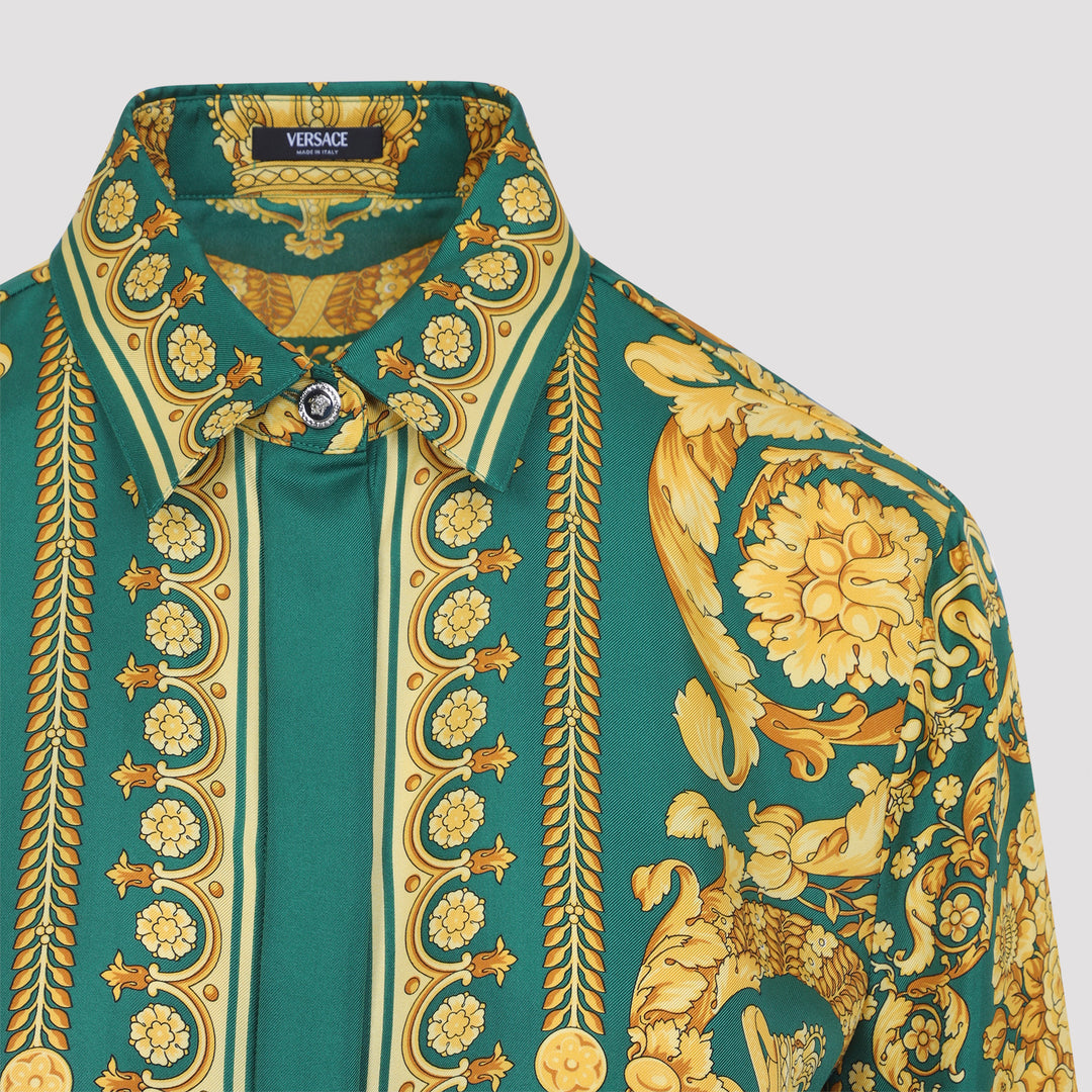 Versace Shirts - Green | 90886a6b9fed7c1534f60ef0566e8a8bfc27e011