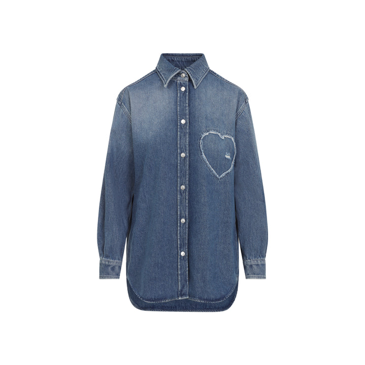 Moschino Shirts - Blue | f83e84d3aad596e9471ab6bee3a43e42e9fd7893