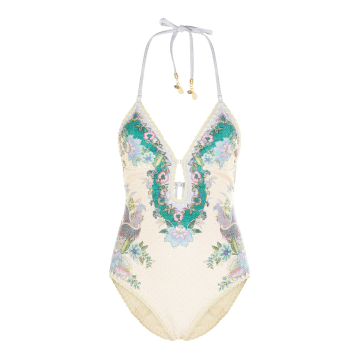 Zimmermann Sea clothing - CREAM SCARF FLORAL | eecbc2782e2e4e704e1af58d0f97e81f6dc429e4