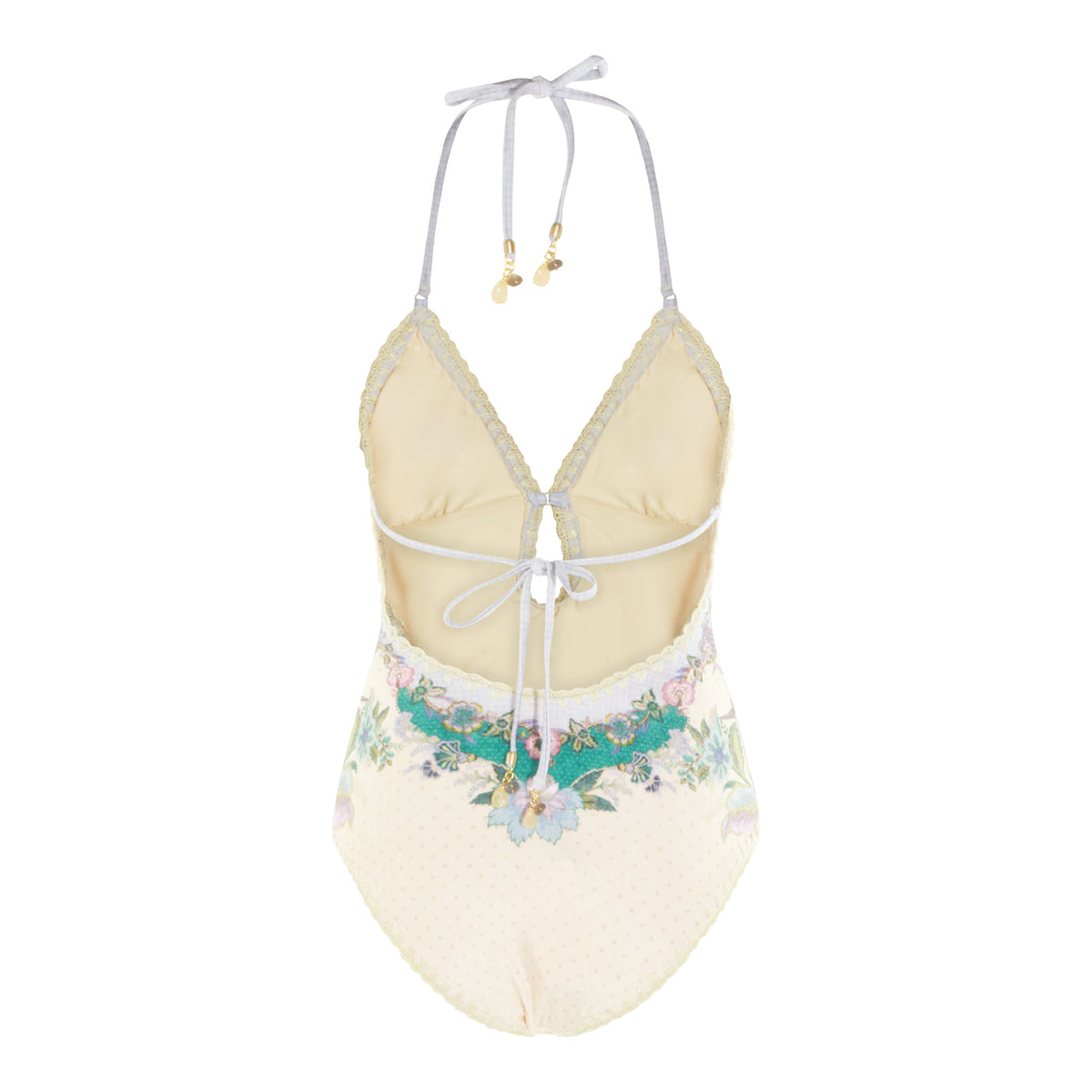 Zimmermann Sea clothing - CREAM SCARF FLORAL | 3082b949adc9ed6d9b566129fa3b321184f5b42a