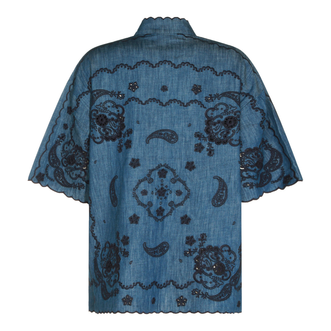 Zimmermann Shirts - RAILWAY BLUE | c5adc97d2639d6123d47a1c4015ddc62edfa41f1