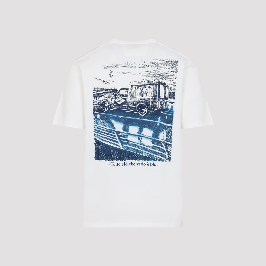 Cp Company T-shirts - White | ea6fef0c46b6db13f32d3bafa5e332ee425da8a3