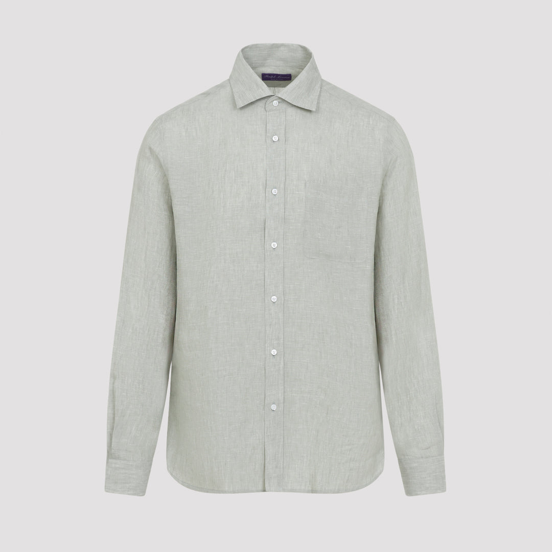 Ralph Lauren Purple Label Shirts - Green | 3f8a0dcf3cca89e82104737de526659b688e055a