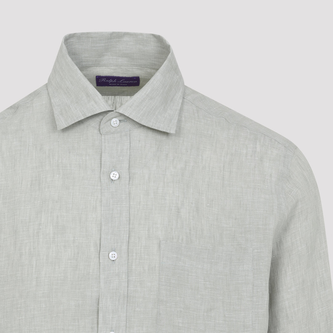 Ralph Lauren Purple Label Shirts - Green | c853a1d18a713fa8453203fb2b9a4e6beeaf611a