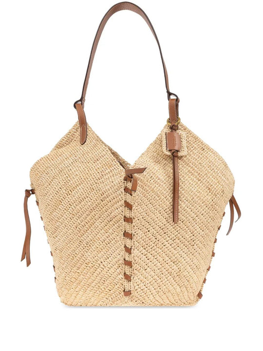 Tampa Raffia Shoulder Bag