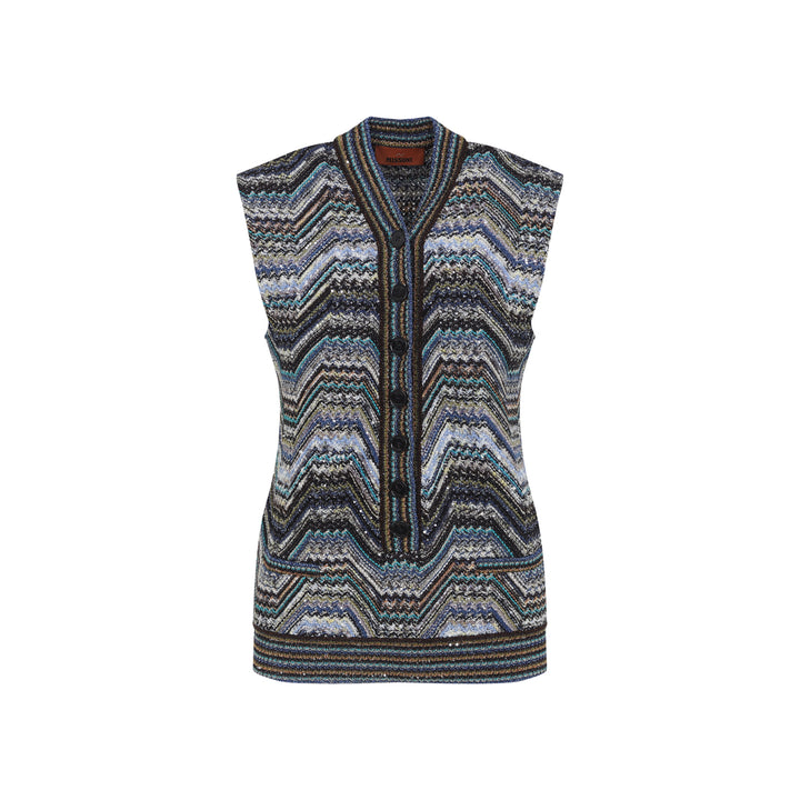 Missoni Gilet - Multicolour | cde865b2356393f1923eeff2d4b036d30af2fa19