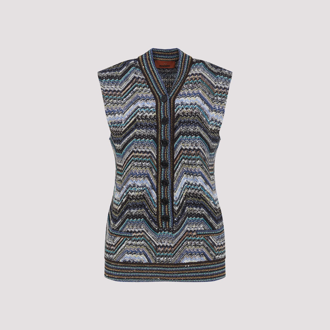 Missoni Gilet - Multicolour | 722f2bf492f6fdb24a9dff4685996a5ba55803d5