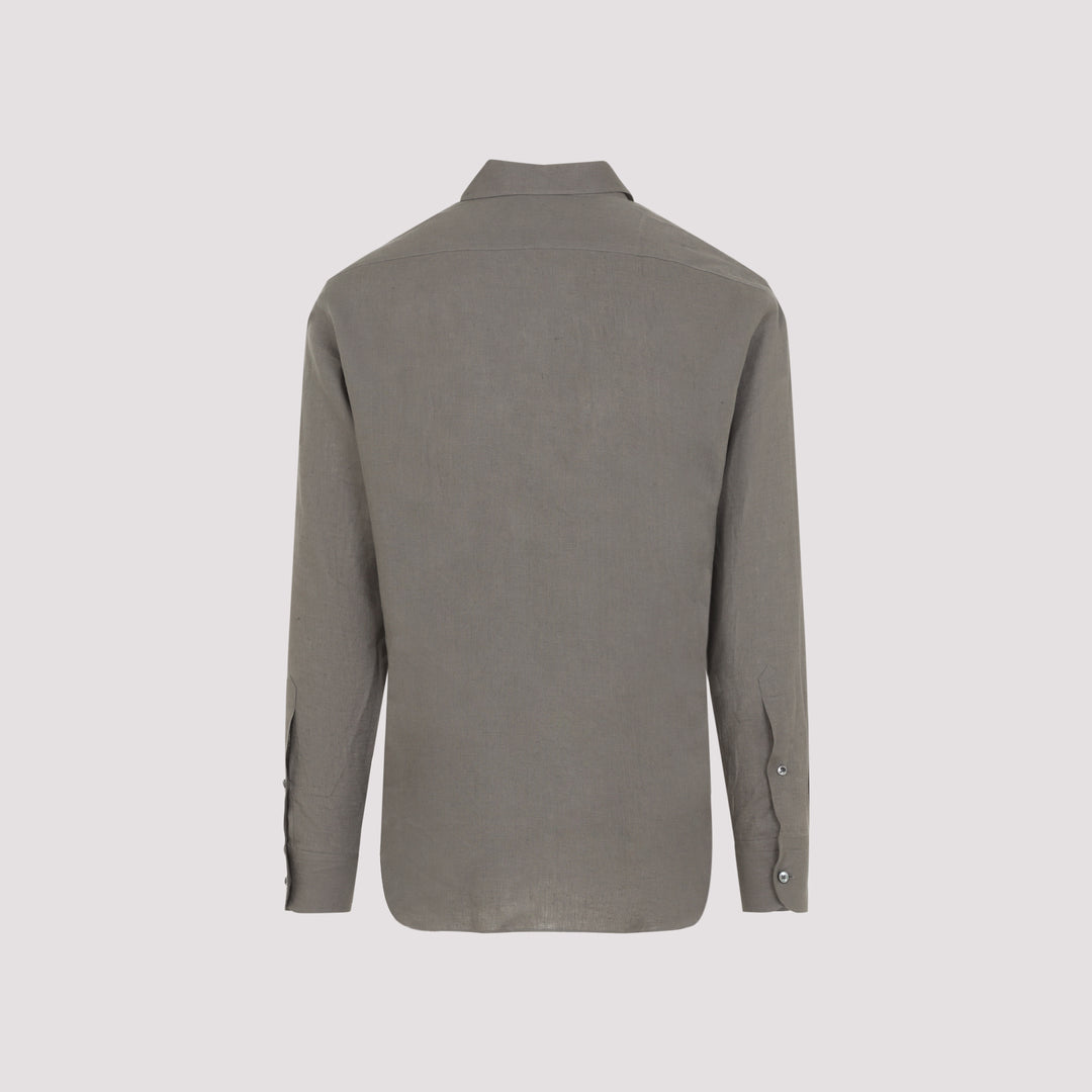 Zegna Shirts - Grey | 94052a8986b4f561e28389ff7ce1f8186969e4e6