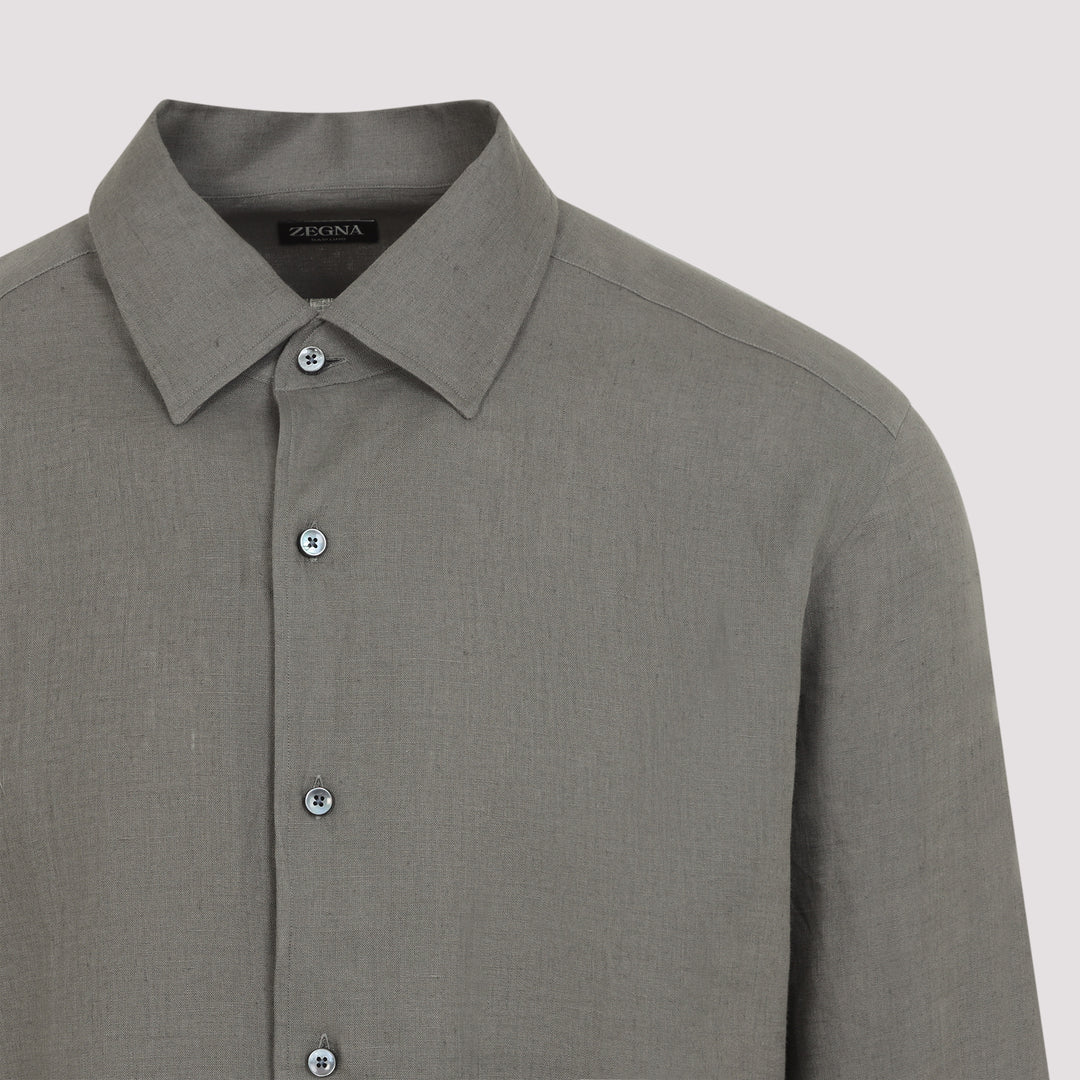 Zegna Shirts - Grey | 7057499403aab33fb36c1211f9238c488fa87e13