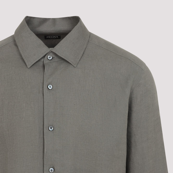 Zegna Shirts - Grey | 7057499403aab33fb36c1211f9238c488fa87e13