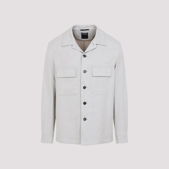 Zegna Shirts - Nude & Neutrals | bd6d2d2314624d81513ee08730b910c7bc97f07d