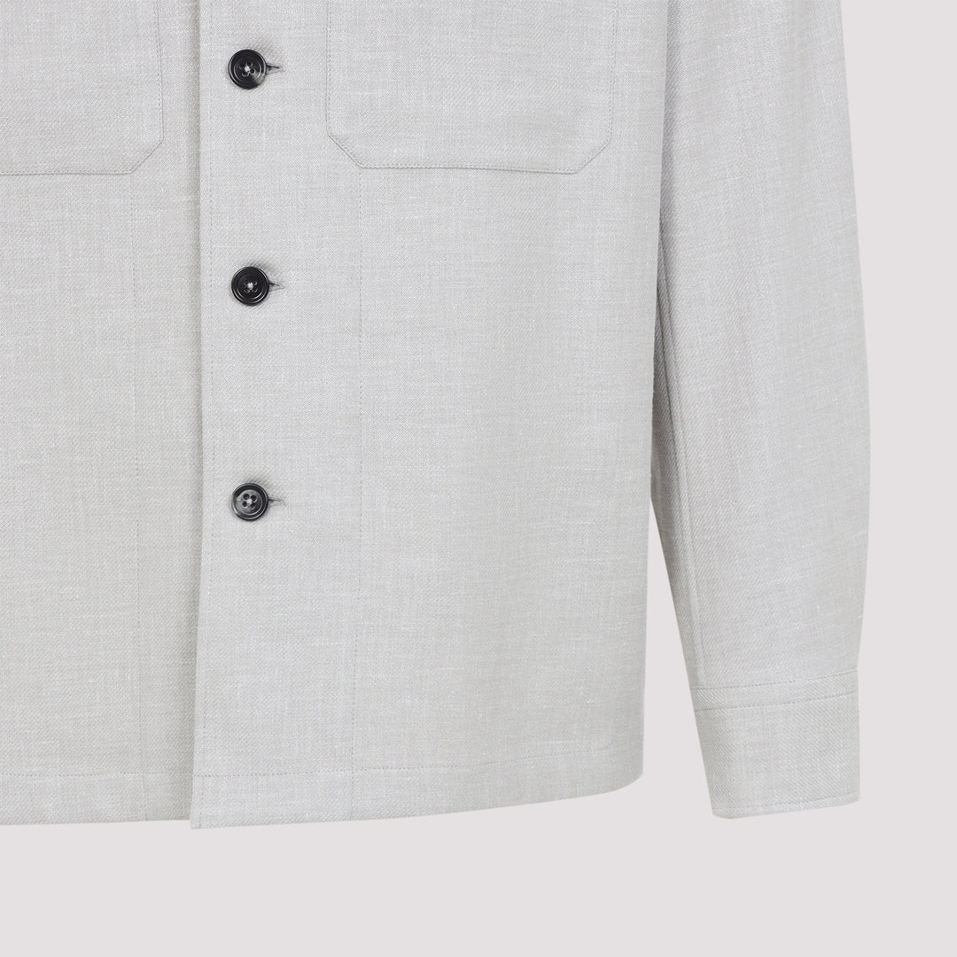 Zegna Shirts - Nude & Neutrals | 4deebd4ee78bffea487351bd82ca16243ebbe990
