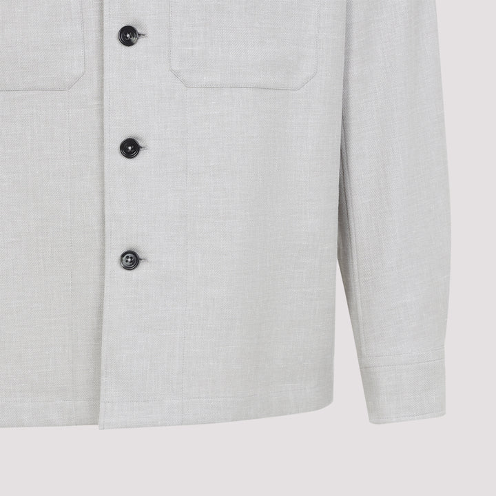 Zegna Shirts - Nude & Neutrals | 4deebd4ee78bffea487351bd82ca16243ebbe990