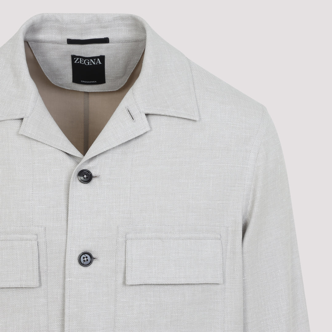 Zegna Shirts - Nude & Neutrals | 6a302b2992f11e1ae7cebbe8bd1778ebfa0cccc8