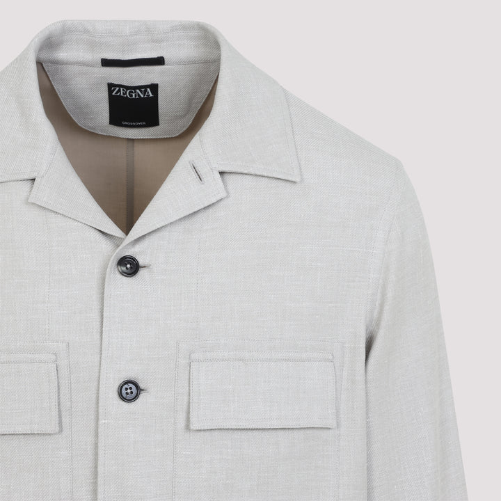 Zegna Shirts - Nude & Neutrals | 6a302b2992f11e1ae7cebbe8bd1778ebfa0cccc8