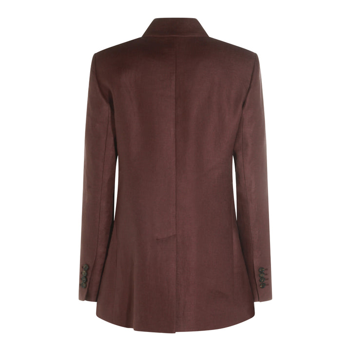 Brunello Cucinelli Jackets - RHUBARB | 61c7c3169b7e5f6590a32de12371559836eb9d04
