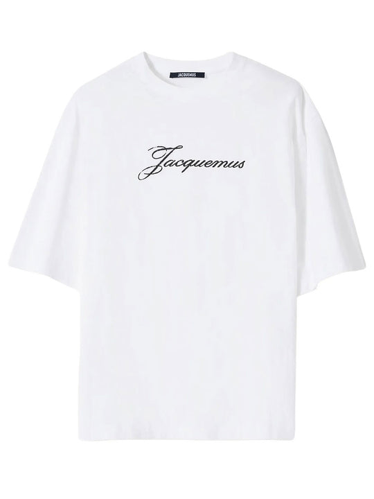 Le T-Shirt Jacquemus In Cotton Blend With Logo Print