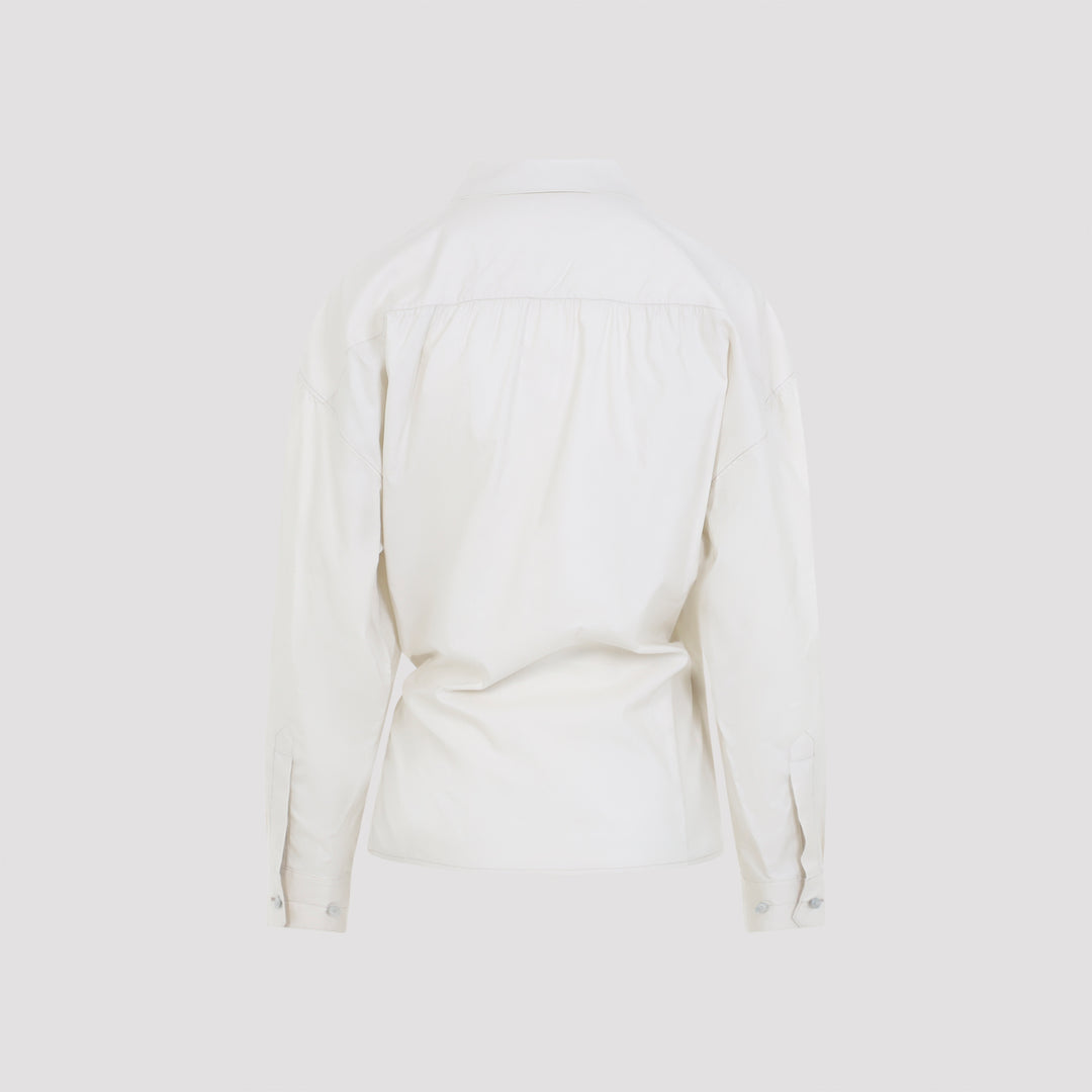 Lemaire Shirts - Nude & Neutrals | 6b4f708e60eda5c3ae620f206ed6752bad058f0b