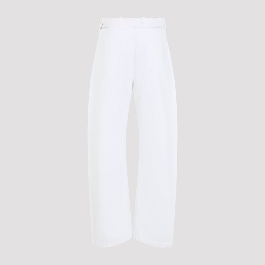 Lemaire Regular & straight leg - White | 5693ca2cff543f3fde6db0babe50a5ef29d3009f