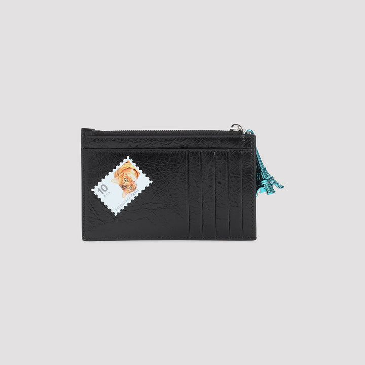 Balenciaga Credit card case - Black | b85afd863cc5bf8ec48fc5f510762370c055b1e5