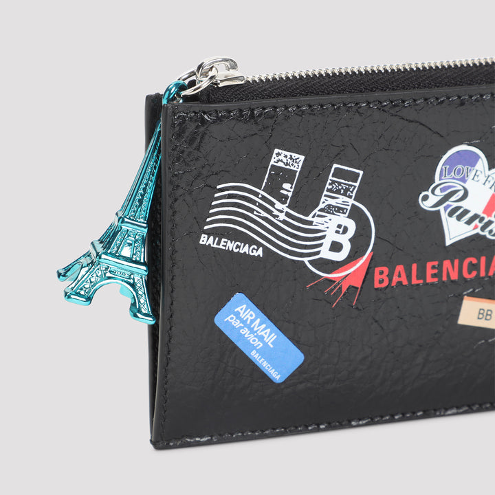 Balenciaga Credit card case - Black | f0c9cdf709cc91ae18e53486addab75bfcd43149