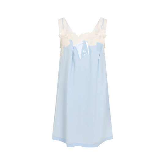 Mini Dresses Blue