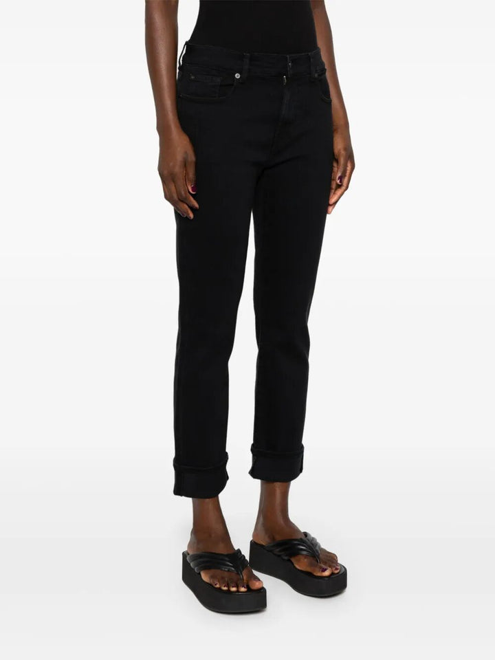 7 For All Mankind Skinny - Black | a0686162dea5ce1e19ba87d4804335695ff8af06
