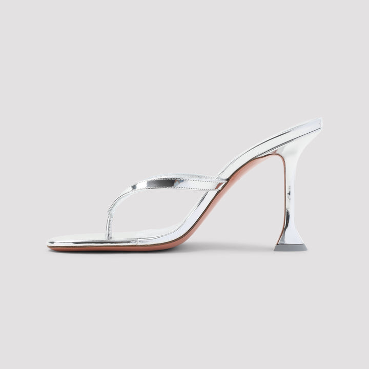 Amina Muaddi Sandals - Metallic | d138963b1c26405b072a662b8c263904e05d8faf
