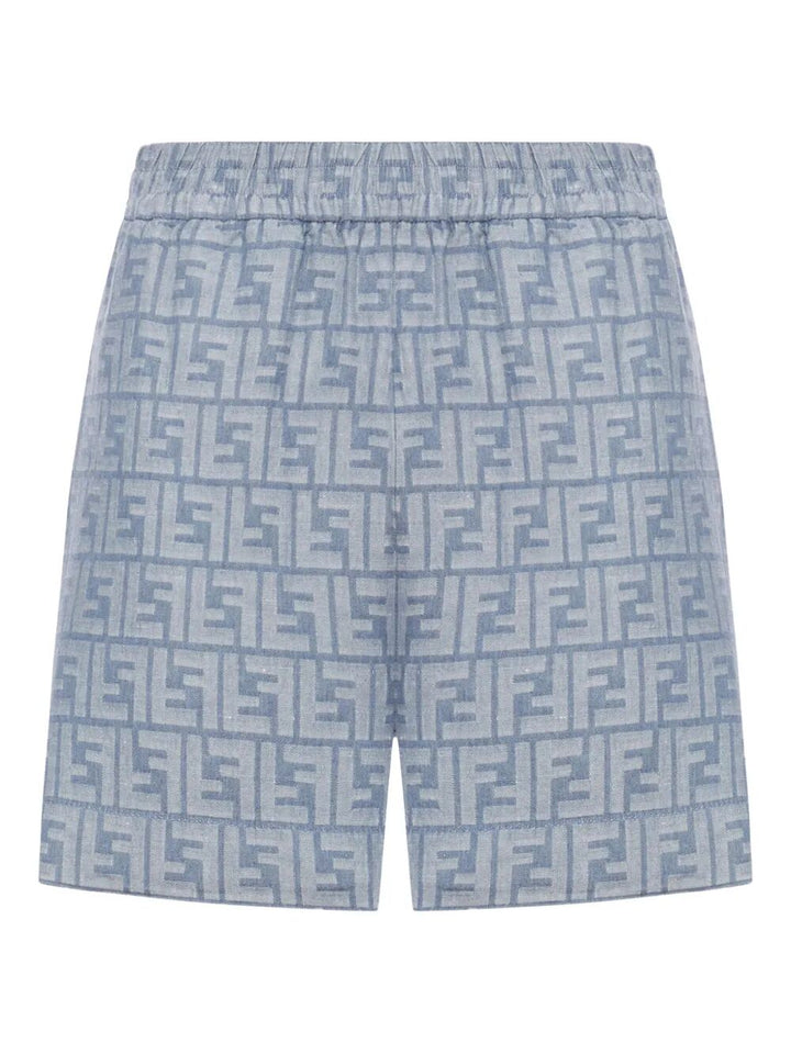 Fendi Short - Blue | 5bfe84fb752cd2b5d2586faf6a80b66903731b26