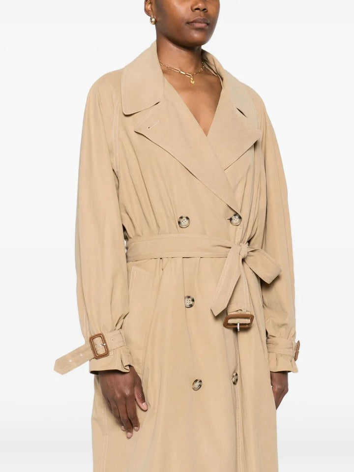 Isabel Marant Trench - Nude & Neutrals | 1574261be3c0ce46bb8ce39e4965e010eb38ac6c