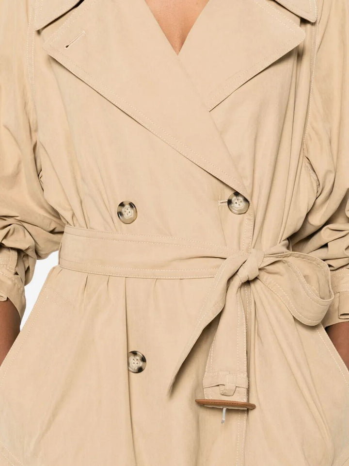 Isabel Marant Trench - Nude & Neutrals | f06e9c1a80f9d23c326ad54fc31e0b9740b5a104