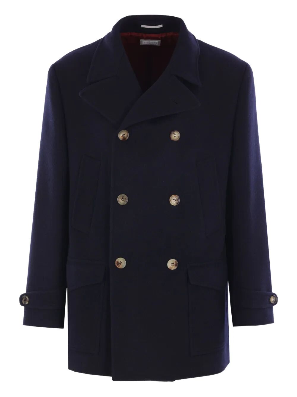 Brunello Cucinelli Double breasted & peacoat - Blue | b91f57c18ab1a9485903f7c7d7f3a8f0d11a1ca8
