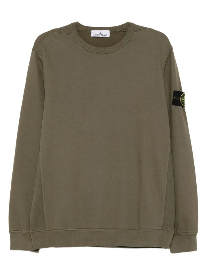 Stone Island Round neck - Green | 2b8653a2cf39ad2b3d528bd8ba7c13e93e2cf73e