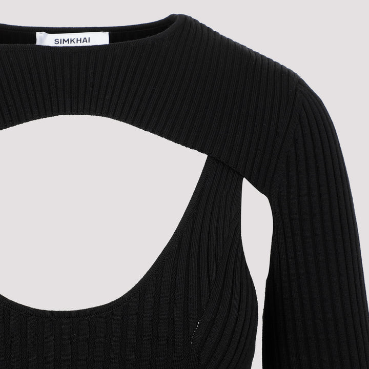 Jonathan Simkhai X Wolford Mini dresses - Black | 9025d949187846b63d9dd7c64e9396774619d8d3