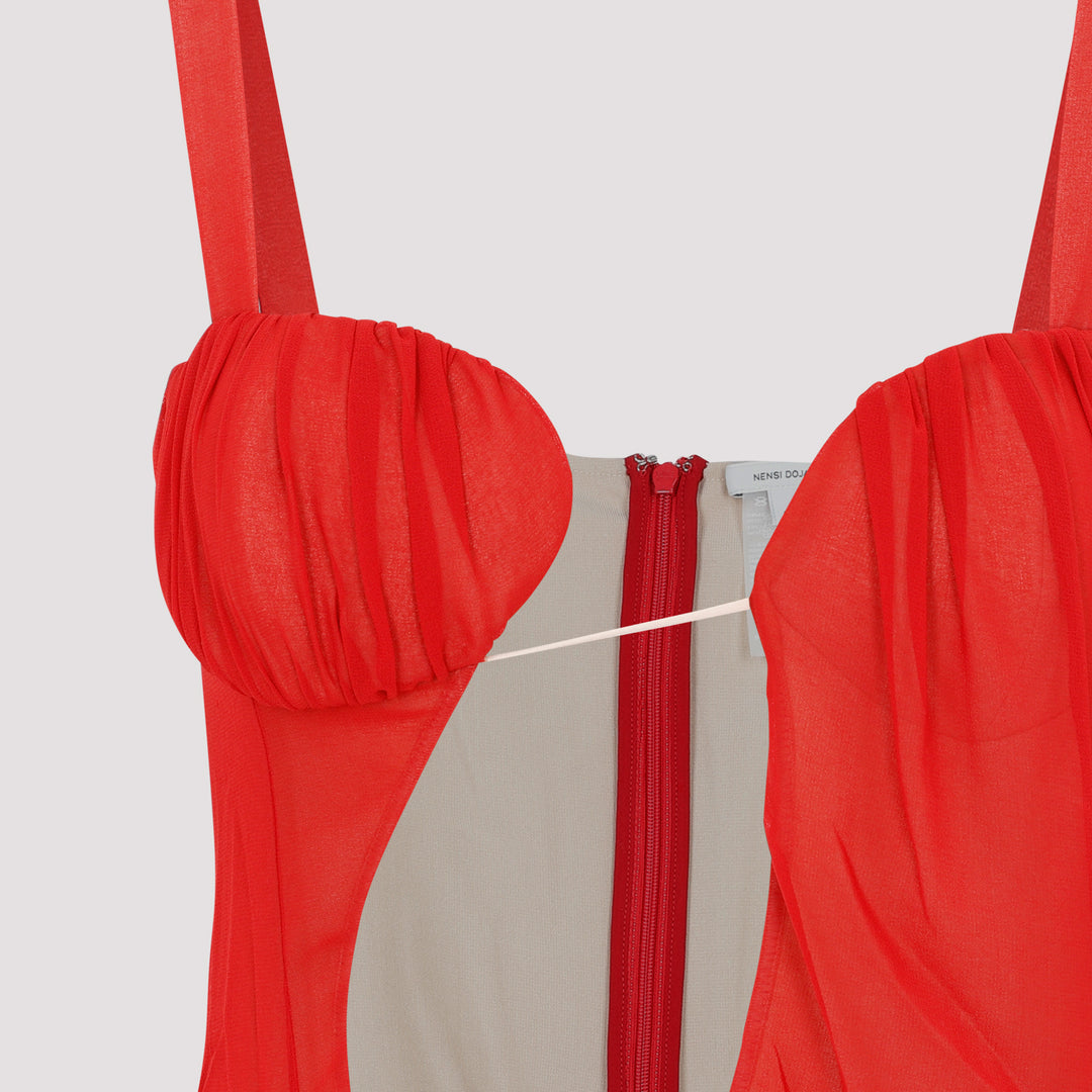 Nensi Dojaka Mini dresses - Red | 9a8b4601d58eaf4581e6e9b857fd5216a3785edb