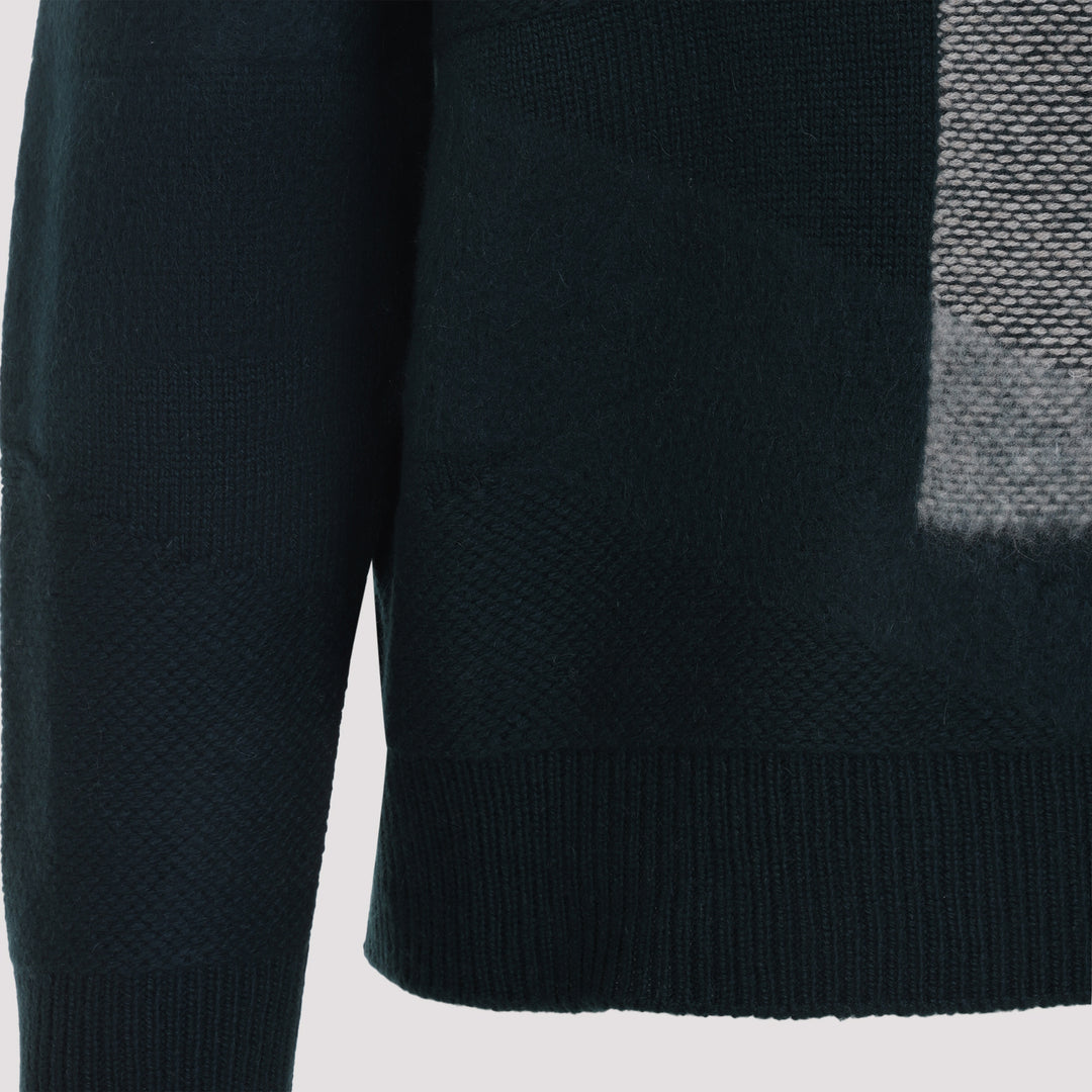 Zegna Turtle neck - Green | 8c4630cae9a72612255e466ee3f2ae468762ffdf