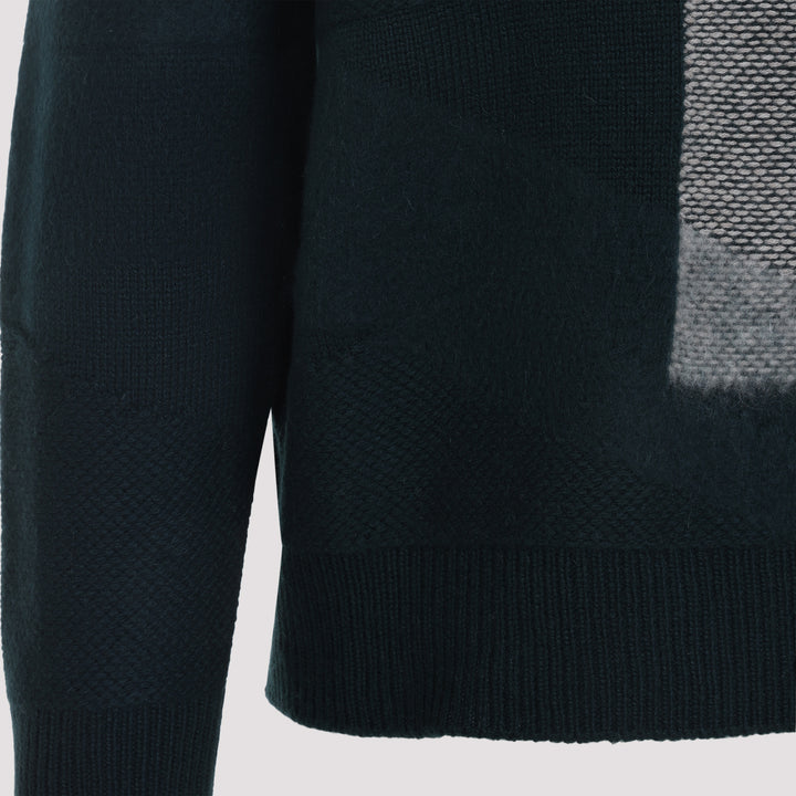 Zegna Turtle neck - Green | 8c4630cae9a72612255e466ee3f2ae468762ffdf