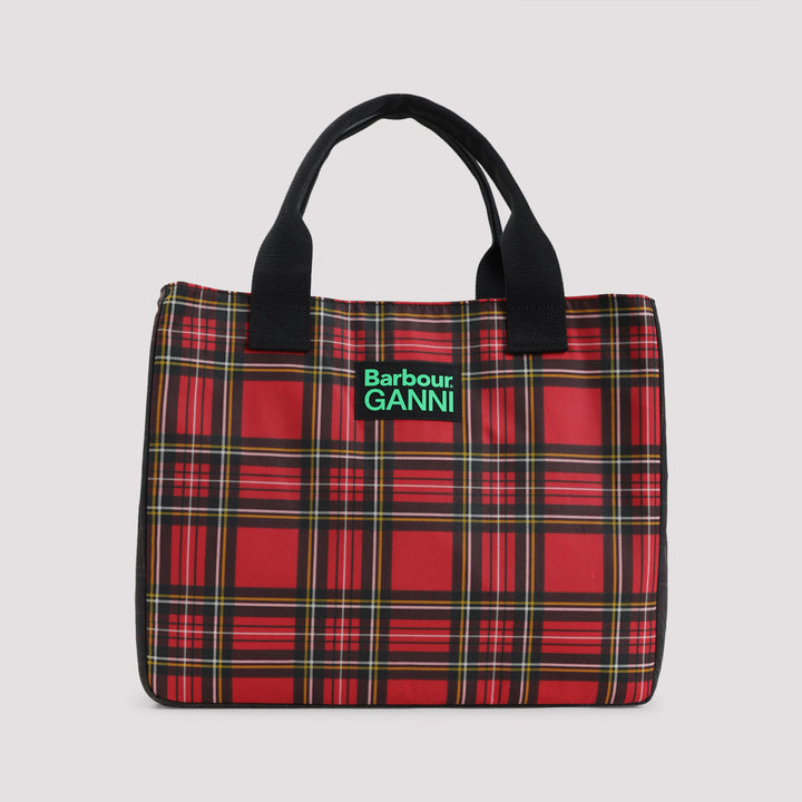 Barbour X Ganni Totes - Red | c9fd845d393cdb3201feed9bc70608b7df9d57d3