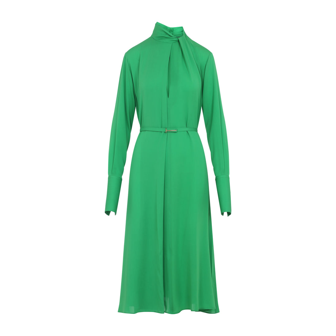 Tom Ford Midi dresses - Green | 720753a58094ab4279471d1add5bfbc5397594b4