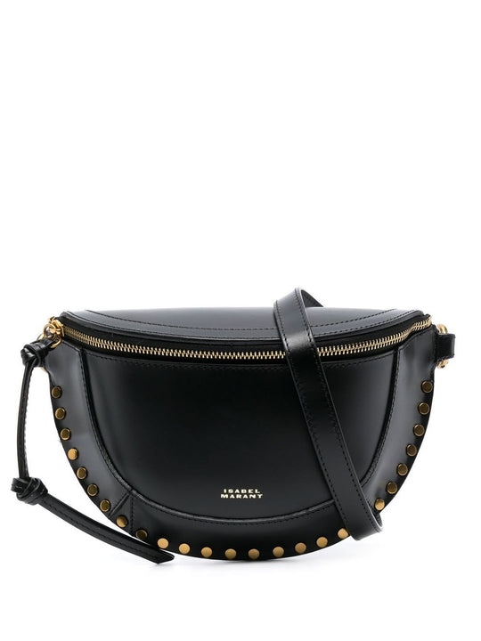 Skano Leather Belt Bag With Studs