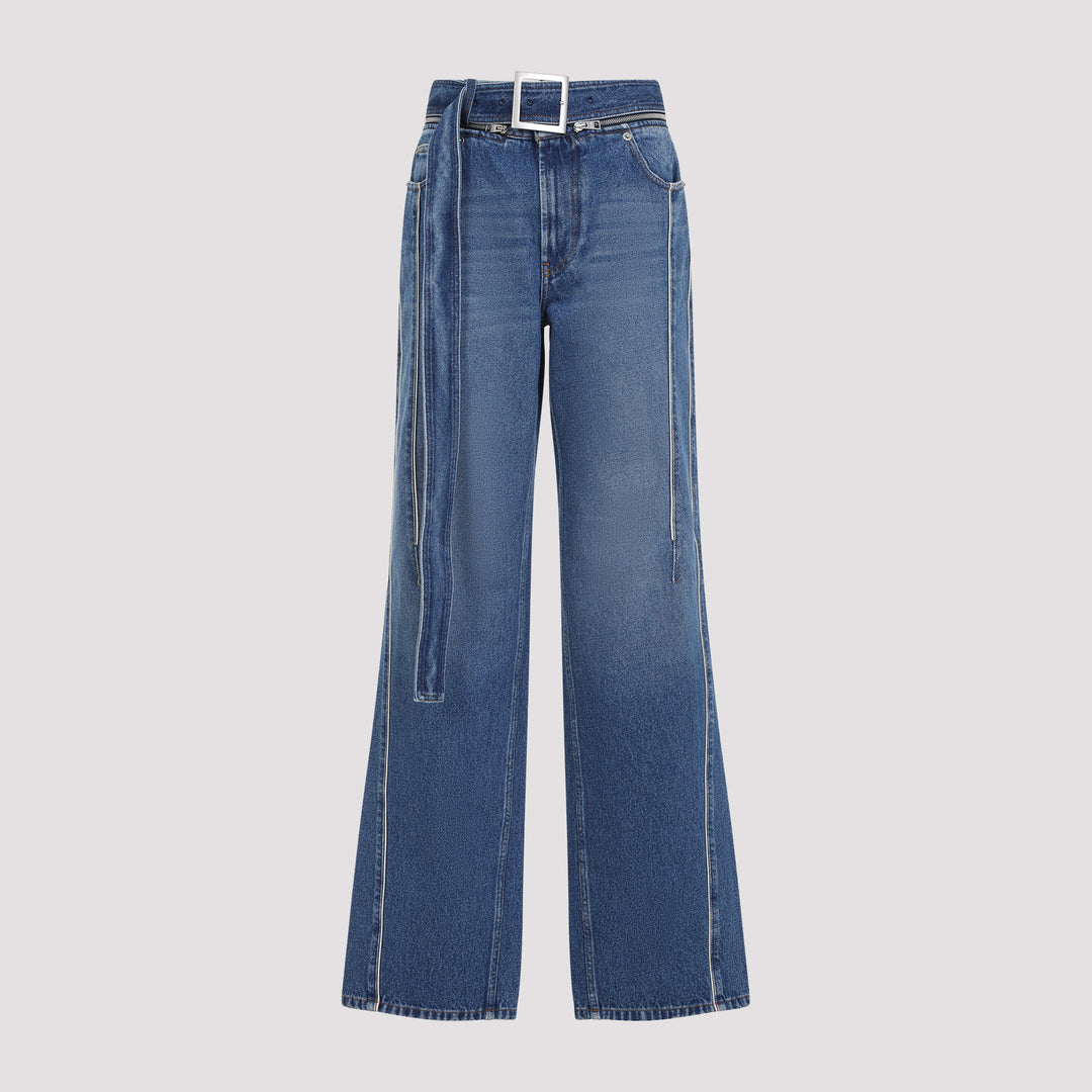 Jean Paul Gaultier Jeans - Blue | 34a78751c421a9055ea2973d1e3ba503608a79df