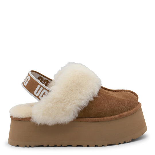 Flat Shoes Chestnut