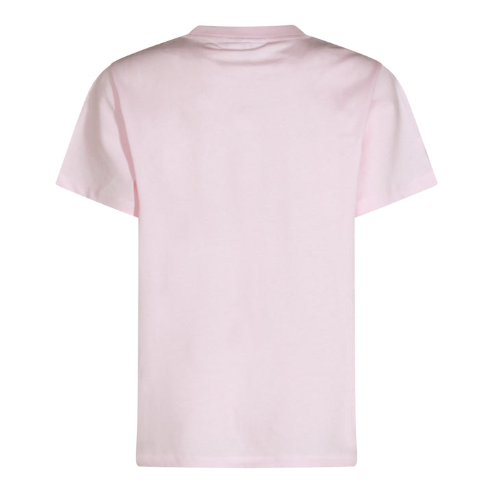 Ganni T-shirts and Polos - Chalk Pink | 1cae51be43a809f7939ed1f46e5f1c2c1636dc76