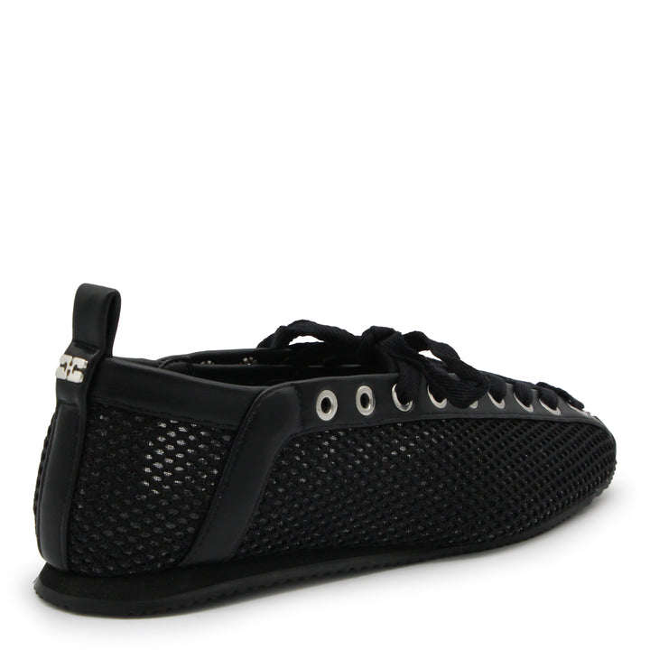 Ganni Flat shoes - BLACK | b475fa0d9b8e11d4526c6a366565235ada33014a