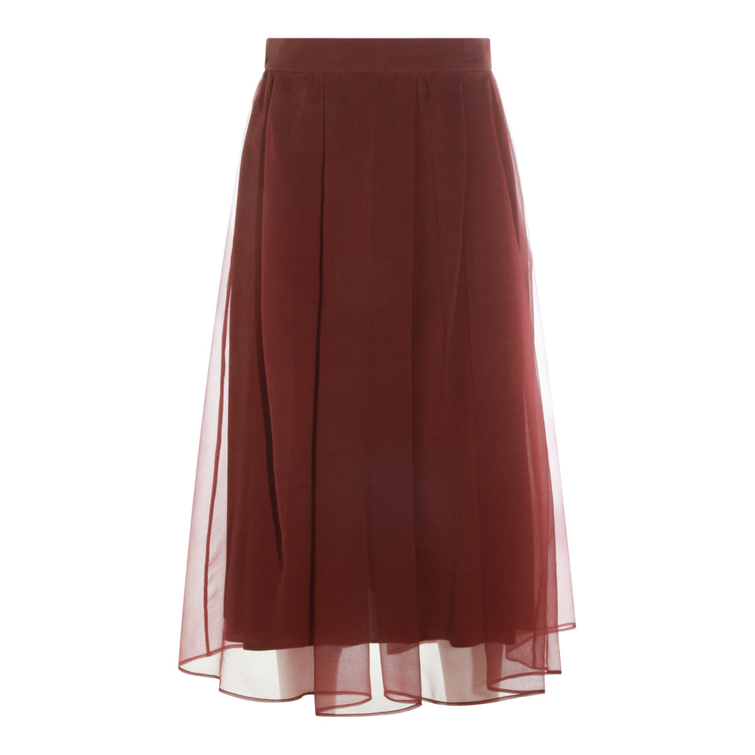 Brunello Cucinelli Skirts - CABERNET | 3f86c6157615871c6fbd14aed2b7a8a92aac9483