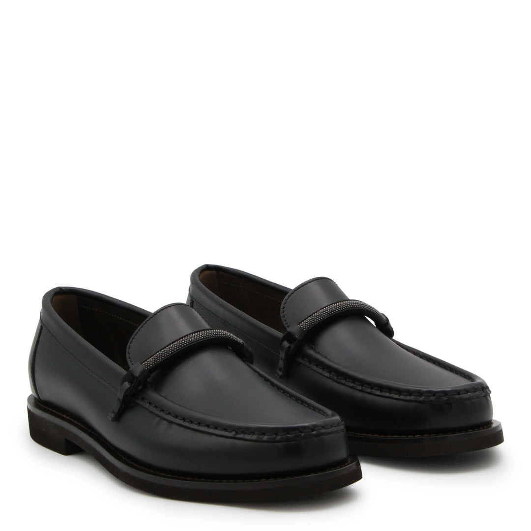 Brunello Cucinelli Flat shoes - BLACK | b169d1c3354e3feaf10f67a3898ee5e42a5096dc