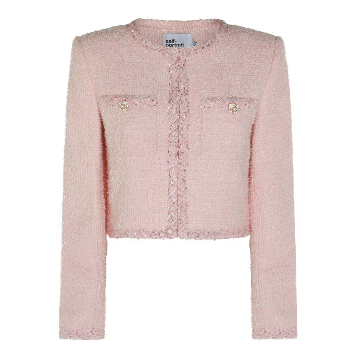 Self-Portrait Jackets - PINK | a9938b4668cb8fcb74cb55c68439405a760f57a7